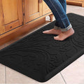 KMAT Kitchen Mat Cushioned Anti-Fatigue Floor Mat Waterproof Non-Slip Standing Mat Ergonomic Comfort Floor Mat Rug for Home,Office,Sink,Laundry,Desk 39"(L) x 20"(W),Black