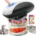 Electric Can Opener, USB-C Rechargeable Automatic Can Opener with Smooth Edge, One-Touch Operation, Magnetic Lid Hold, Easy Kitchen Gadget for Seniors, Fits Most Can Sizes
