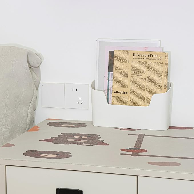 Under Sink Organizer & Wall Mount Storage Box, Multi-Use Cabinet Door Holder for Kitchen, Office, Bedside