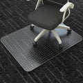 Chair Mat for Carpeted Floor,48''×36'' PVC Carpet Protector for Low Pile Carpets Heavy Duty Effective Grip Anti-Slip,Won't Crack,Easy to Clean for Office and Home