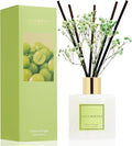 COCORRÍNA Reed Diffuser - Green Grape 6.7 fl oz Reed Diffuser with Sticks, Home Bedrrom Bathroom Shelf Decor