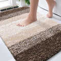 OLANLY Bathroom Rugs Mat 30x20, Extra Soft Absorbent Microfiber Bath Rugs, Rubber Backing, Quick Dry, Machine Washable Bath Mats for Bathroom Floor, Tub and Shower, Home Decor Accessories, Light Brown