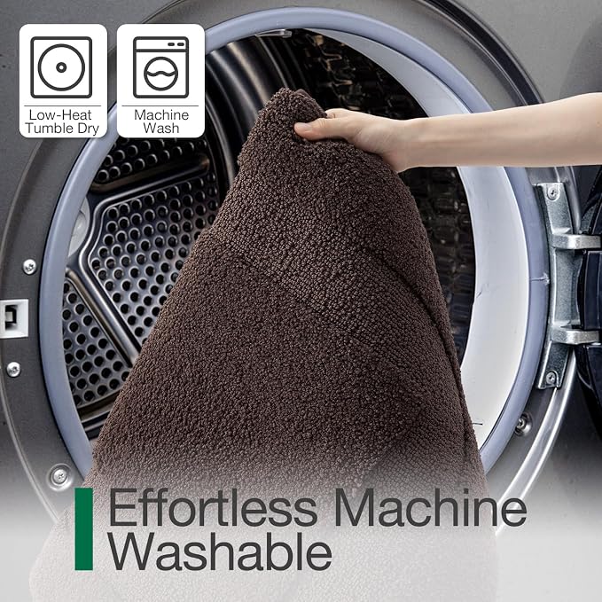 LUMI Ultra Soft Bathroom Rugs Non Slip with Rubber Backing, Absorbent Washable Bath Mat Quick Dry, Upgraded Premium Microfiber Plush Carpet for Bathtub and Shower Floor, Brown, 17x30
