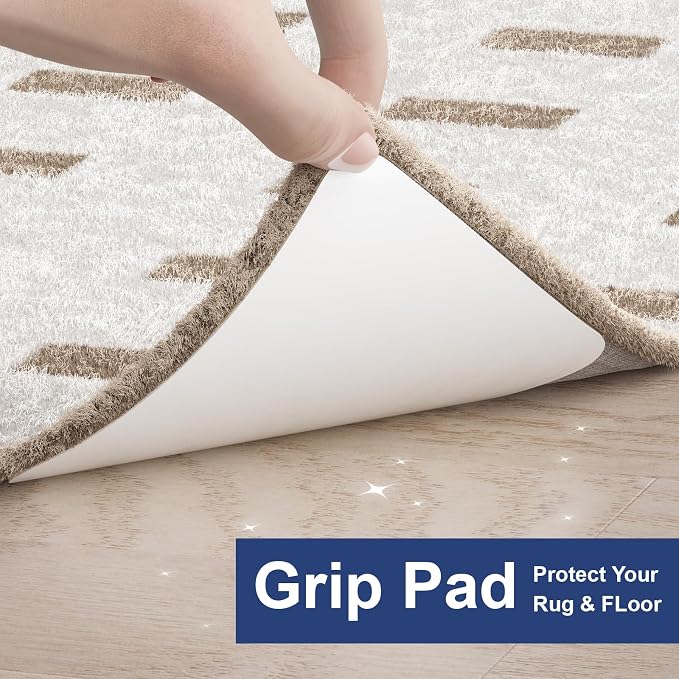 Home Techpro 16 PCS Gripper for Rug for Hardwood Floors, Reusable Under Rug Carpet Tape, Rug Anti Slip Grips for Area Rugs,Non Slip Rug Pads