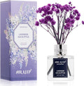Airkeep Reed Diffuser Set,1.69 fl oz (50 ml) - Lavender Eucalyptus Oil Diffusers with 8 Reed Sticks,Home Fragrance Reed Diffuser for Bathroom Shelf Decor