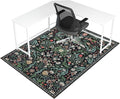 Office Chair Mat for Hardwood Floor & Tile Floor,48"X 60" Heavy Duty Desk Chair Mat for Hard Floors, Under Desk Rug for Rolling Computer Chair,Anti Slip,Low Pile Carpet Floor Protector-Green Grass