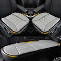 kingphenix 3-Piece Car Seat Cushion Set, 1.2inch Memory Foam Comfort, 2 Front Automotive Seat Cushions + Rear Bench Cushion, Non-Slip Bottom, Fits Sedan SUV Truck Van, Car & Office Chair, Gray