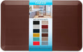 ComfiLife Anti Fatigue Floor Mat – 3/4 Inch Thick Kitchen Mats for Floor, Standing Desk Mat, Kitchen Rug – Comfort at Home, Office – Durable – Stain Resistant – Non-Slip Bottom (20" x 32", Brown)