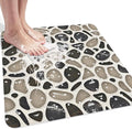Square Shower Mat, 21x21 Inch Non Slip Shower Mats for Inside Shower Stall, Soft PVC Anti Slip Shower Mat with Sucion Cups, Machine Washable Bathroom Shower Floor Mat for Elderly Kids