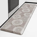 LuxStep Kitchen Mat Waterproof Kitchen Rugs for Floor Cushioned Anti-Fatigue Mat Non-Slip Standing Desk Mat Comfort Floor Mats for House Sink Office 17.3" x 60" Khaki