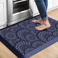 Mattitude 4/5 Inch Kitchen Mat, 20x34in Heavy Duty Ergonomic Comfort Foam Standing Desk Mat, Waterproof Non-Slip Standing Mats and Rugs for Kitchen, Office, Black