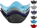 Sheff Microwave Bowl Cozy Holders Set of 4 - Durable and Reliable for Hot and Cold Plates and Dishes - Ideal Household Gift (Multicolor BBNG, 7 inch)