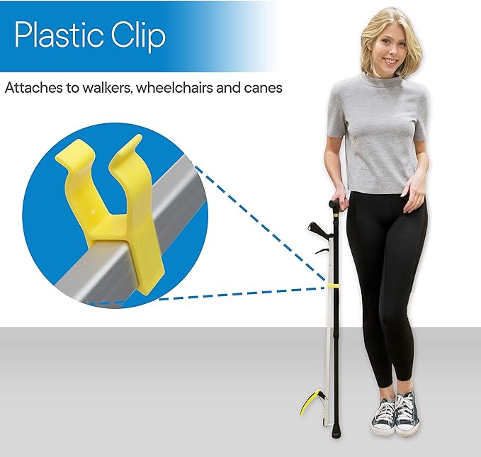RMS Featherweight The Original Reacher (32-inch), Best for People with Flexibility Limitations Affecting the Back, Hips, Shoulders, or Grip Strength.