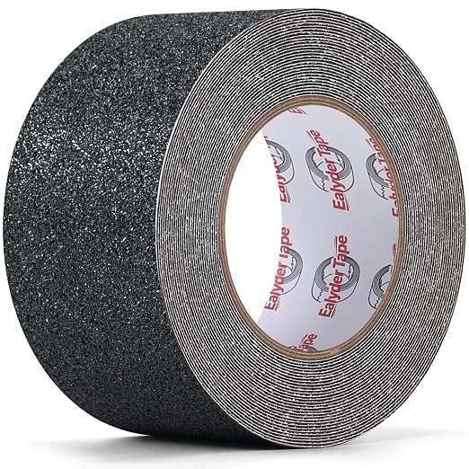 Anti Slip Tape 2 Inch x 33 Ft, Non Slip Waterproof Safety Grip Adhesive Traction Tape for Steps, Stair Treads and Ramps, Indoor & Outdoor Use