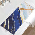 Non Slip Shower Mat Bathtub Mat, 16x39 Inch Extra Long Shower Mats for Inside Shower, Quick Drying PVC Loofah Shower Mat for Bathtub, Bathroom, Home, Hotel, Kitchen,Wet Areas