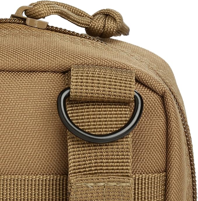 Orca Tactical First Aid Molle Pouch - Heavy Duty IFAK Pouch - Empty Medical Pouch Ideal for Military Use EMTs Law Enforcement Camping and Hiking - Med Pouch for Optimal Organization