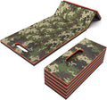 Foldable EVA Utility Mat with Handle, Heavy Duty Mechanic Mat for Kneeling, Workouts, Garages, Gardening, Camping, Picnics, Outdoor Adventures and Home Gyms, Mechanic Kneeling Pad Mechanics Mat-Camouflage