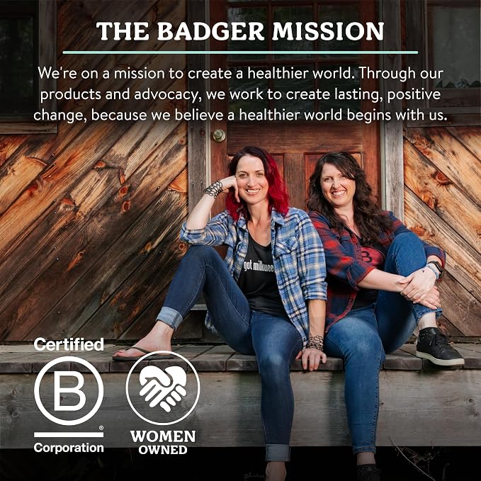 Badger - Natural Sleep Balm, Lavender & Bergamot, Relaxing and Calming Balm for Children and Adults, 2 oz
