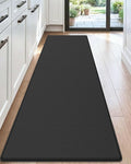 DEXI Kitchen Floor Mats Cushioned Anti Fatigue,17x59, Standing Runner Rug Waterproof, Comfort Memory Foam Padded for Front Sink Laundry, Black