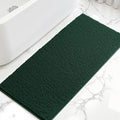 SUBRTEX Bathroom Rugs, 24" x 55" Chenille Bath Rug Soft Short Plush Bath Mat Soft Shower Mat Water Absorbent Shower Mat Quick Dry Machine Washable, Celadon