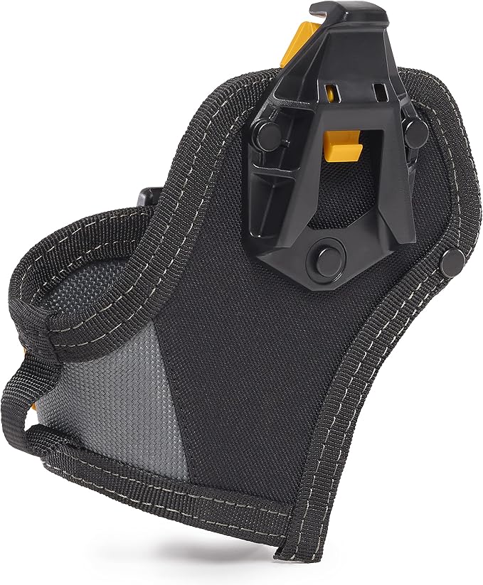 ToughBuilt ClipTech Series – Compact Drill Holster, Heavy-Duty Tool Holster ClipTech Hub, Adjustable Drill Strap, Bit Pockets, Rugged 1680D Construction Secure Jobsite Access (TB-CT-20-S)