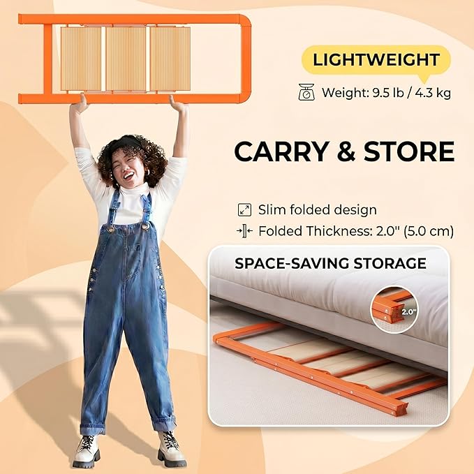 Step Stool 3 Step Ladder Lightweight Folding Step Stool Ladders for Home with Wide Anti-Slip Pedal Blanket Ladder Shelf for Ktichen, Office,Living Room