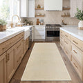 CHAMPLANT Runners Area Rug for Hallways 2x6 Feet White Washable Kitchen Runner Non Slip Hall Runners Entryway Runner Rugs Floor Carpet for Indoor Backdoor Bedroom Kitchen