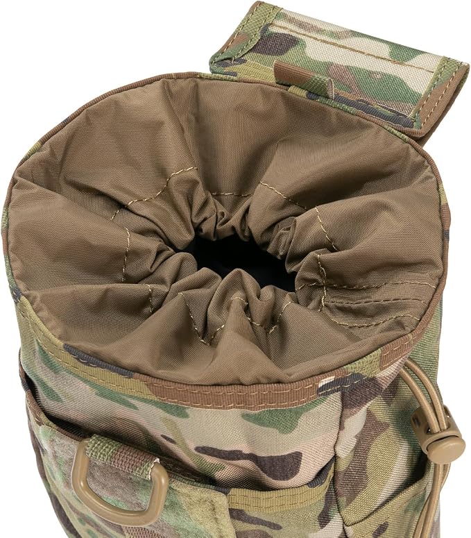 EXCELLENT ELITE SPANKER Molle Dump Pouch Drawstring Magazine Utility Pouch Folding Dump Pouch Waist Bag