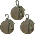 Tactical Belt Pouch Key Pouch Backpack Accessories Tactical Vest Attachments Small Molle Pouch EDC Wallet Travel Pill Container Portable
