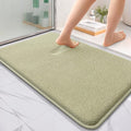 OLANLY Thick Memory Foam Bath Mats Rugs 36x24, Extra Soft Absorbent Bathroom Rug, Quick Dry Bath Mat, Non-Slip, Machine Washable Carpet for Bathroom, Tub and Shower, Home Decor Accessories, Vanilla