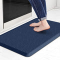 Mattitude Kitchen Mat Cushioned Anti-Fatigue Floor Mat Water Resistant Non-Slip Mats and Rugs Standing and Comfort Desk Mats for House Sink Office Laundry (Blue, 17.3"x28")