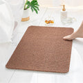 Secure Mat, Non-Slip Bathtub Mat, The Ultimate Non-Slip Bath Mat, Shower Mat Floor Mat for Tub, Shower, Bathroom (Brown, 50x80cm(19.69"x31.50"))