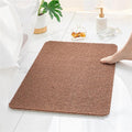 Secure Mat, Non-Slip Bathtub Mat, The Ultimate Non-Slip Bath Mat, Shower Mat Floor Mat for Tub, Shower, Bathroom (Brown, 40x80cm(15.75"x31.50"))