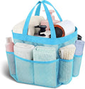 Attmu Mesh Shower Caddy Portable, Quick Dry Hanging Shower Tote Bag for College Dorm Room Essentials, Large Capacity Caddy Dorm for Bathroom Gym Swimming