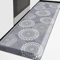 LuxStep Kitchen Mat Waterproof Kitchen Rugs for Floor Cushioned Anti-Fatigue Mat Non-Slip Standing Desk Mat Comfort Floor Mats for House Sink Office 24" x 70"-4/5 Inch Grey