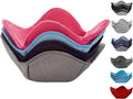 Sheff Microwave Bowl Cozy Holders Set of 4 - Durable and Reliable for Hot and Cold Plates and Dishes - Ideal Household Gift (Blue Navy Gray Pink)