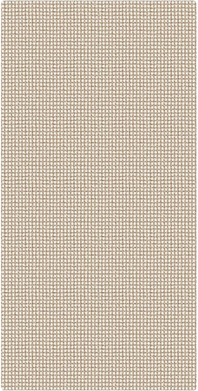 KOZYFLY 2x4 Entry Runner Rug, Small Washable Runners for Entryway, Non Slip Door Mat Indoor Entrance, Front Porch Carpet for Foyer, Kitchen, Bedroom, Bathroom, Ivory/Camel/Brown