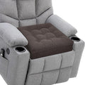 Recliner Cushions for Elderly, 20x20x5 Inch Thick Chair Cushion Patent Design Soft Tufted Dual Layer Booster Seat Cushions for Seniors Recliner Risers Taupe 1P