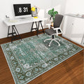 Office Chair Mat for Hardwood Floor, 72"x48" Easy Glide Computer Desk Mat Protector for Rolling Chair Under Desk Rug Nonslip Backing, Machine Wash, (Modern)