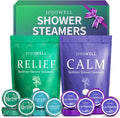 Shower Steamers Aromatherapy -12 Pack Birthday Gifts for Women Men, Mothers Day Gifts, Shower Bombs with Essential Oils, Eucalyptus for Shower, Nasal Relief, Self Care Home Spa Gifts for Mom, Her