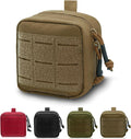 2 Pack Small Admin Pouch, 1000D Tactical Molle Mini Tool EDC Waist Belt Pouches Bag for Vest Backpack