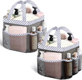 Attmu 2 Pack Mesh Shower Caddy Portable, Quick Dry Hanging Shower Tote Bag for College Dorm Room Essentials, Large Capacity Shower Caddy Dorm for Bathroom Gym Swimming