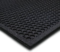Mohawk Home Indoor Outdoor 4 Pack (0' 9" x 2' 11" Stairtread) Heavy Duty Rubber Floor Mat Anti Slip Restaurant Kitchen for Garage Garden Industrial Pool Entrance Bar Wet Area