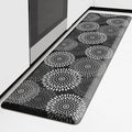 LuxStep Kitchen Mat Waterproof Kitchen Rugs for Floor Cushioned Anti-Fatigue Mat Non-Slip Standing Desk Mat Comfort Floor Mats for House Sink Office 17.3" x 60" Black