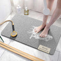 Asvin Soft Textured Bath, Shower, Tub Mat, 24x32 Inch, Phthalate Free, Non Slip Comfort Bathtub Mats with Drain, PVC Loofah Bathroom Mats for Wet Areas, Quick Drying