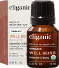 Cliganic Organic Essential Oils Blend - Well Being - Drop of Rejuvenation (Packaging May Vary)