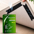 Rug Gripper Pads, 20 Pcs Super Adhesive Rug Grippers – Resuable & Washable Non-Slip Rug Stoppers, Helps Prevent Curling on Hardwood Floors and Carpet Corners