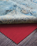 Veken 5x7 Ft Rug Pad Gripper for Hardwood Floors, Non Slip Red Rug Pads for Area Rugs, Thick Rug Grippers for Tile Floors, Under Carpet Anti Skid Mat, Keep Your Rugs Safe and in Place