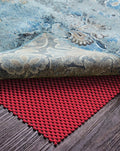 Veken 4x6 Ft Rug Pad Gripper for Hardwood Floors, Non Slip Red Rug Pads for Area Bedroom Rugs, Thick Rug Grippers for Tile Floors, Under Carpet Anti Skid Mat, Keep Your Rugs Safe and in Place