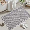 YDKGL Bathroom Rugs, Ultra Thin Bath Mat Fit Under Door Super Absorbent Non Slip Quick Dry Bath Mat, Rubber Backing Shower Mat Outside Shower